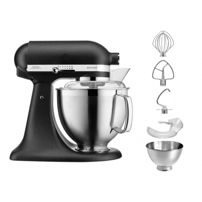 KitchenAid Artisan Keukenmixer 4,8 L Vulkaanzwart 5KSM185PSEBK