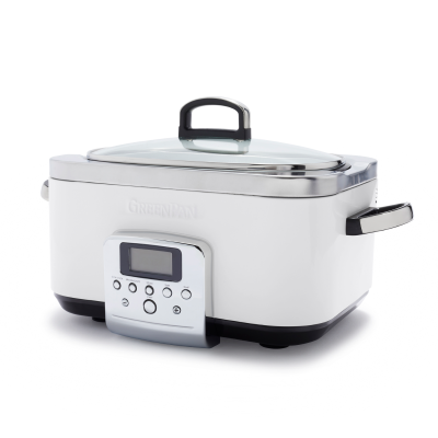 Greenpan Slowcooker Cream 6L CC005313-001